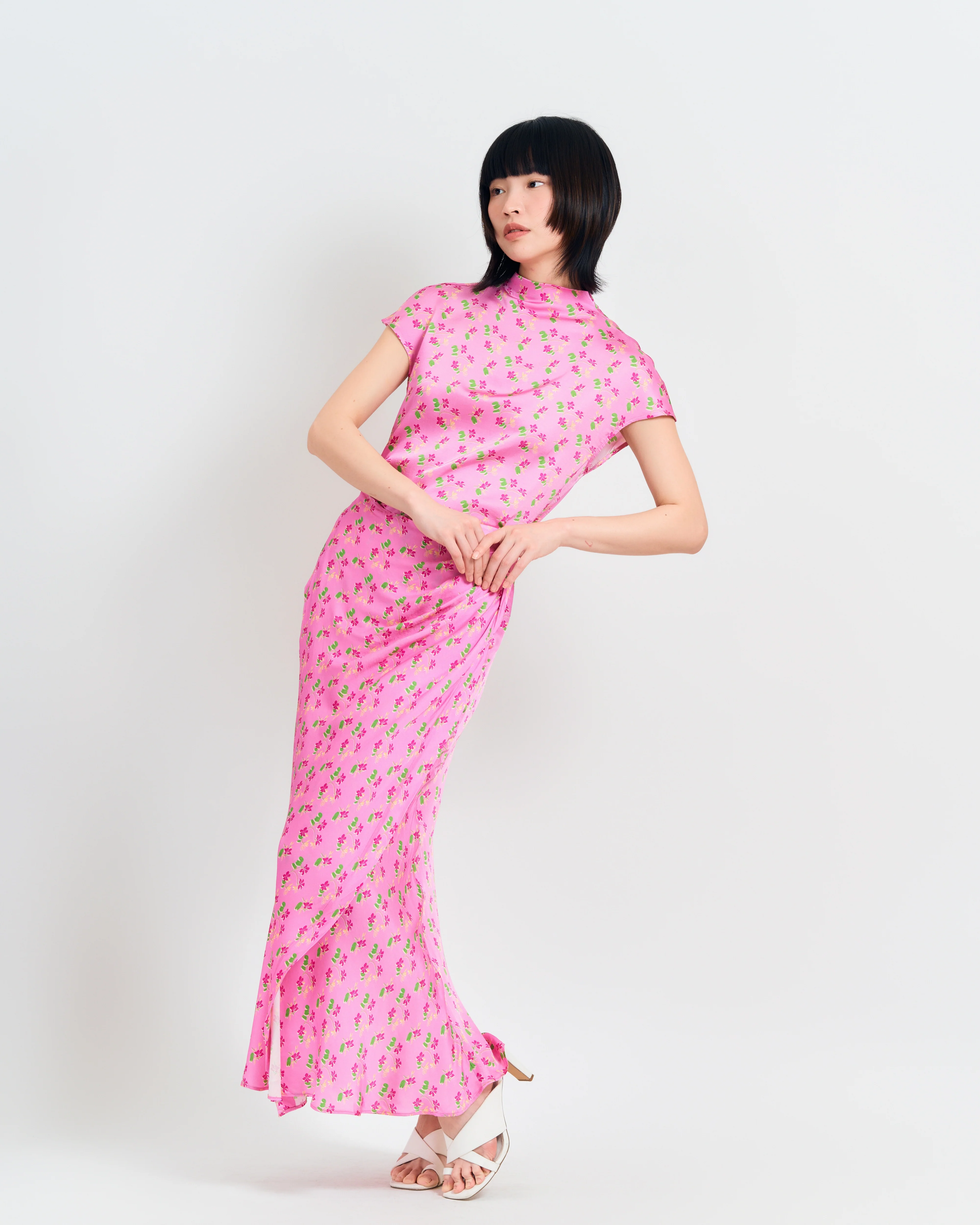 "Beach Blossom" Satin Top - Image 3