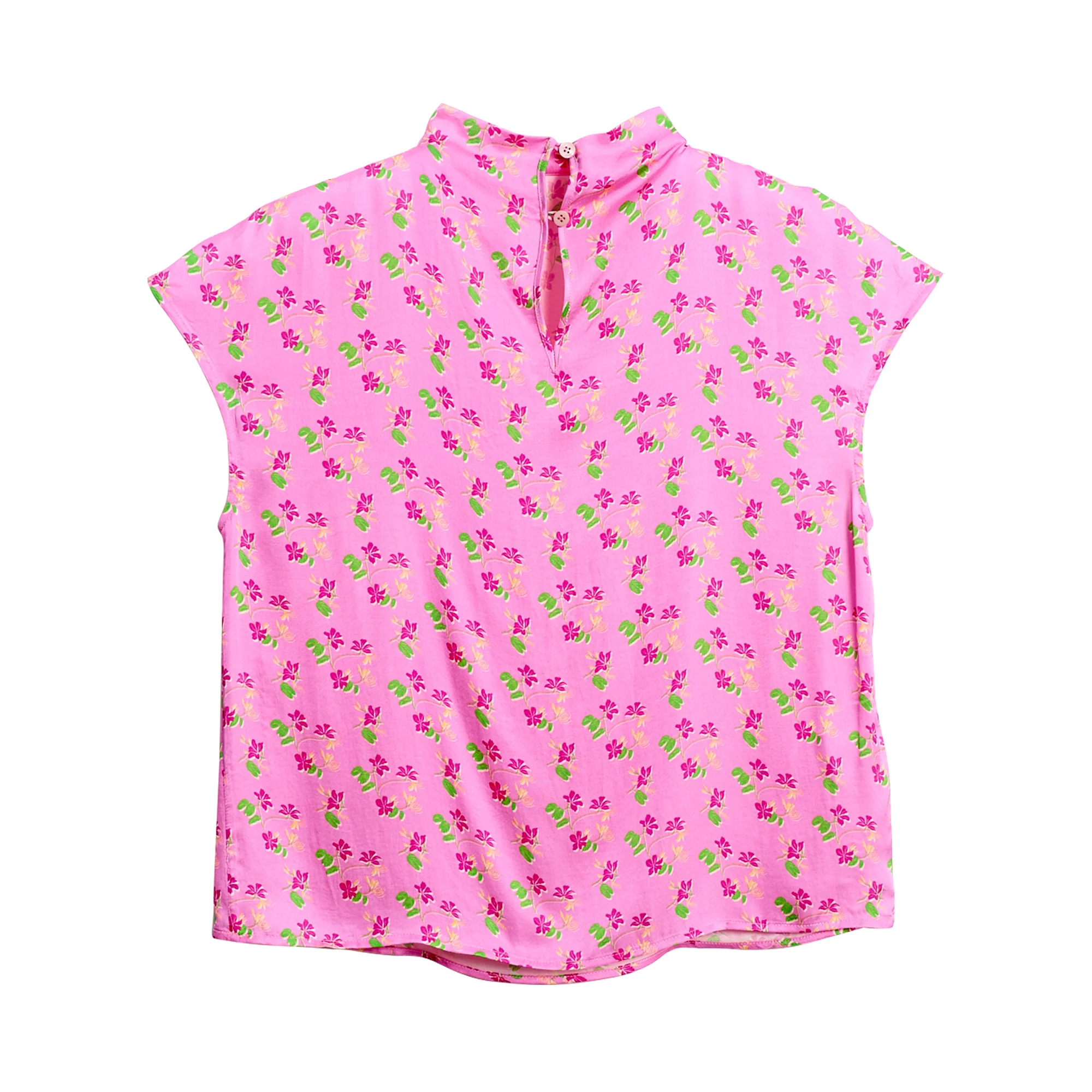 "Beach Blossom" Satin Top - Image 7