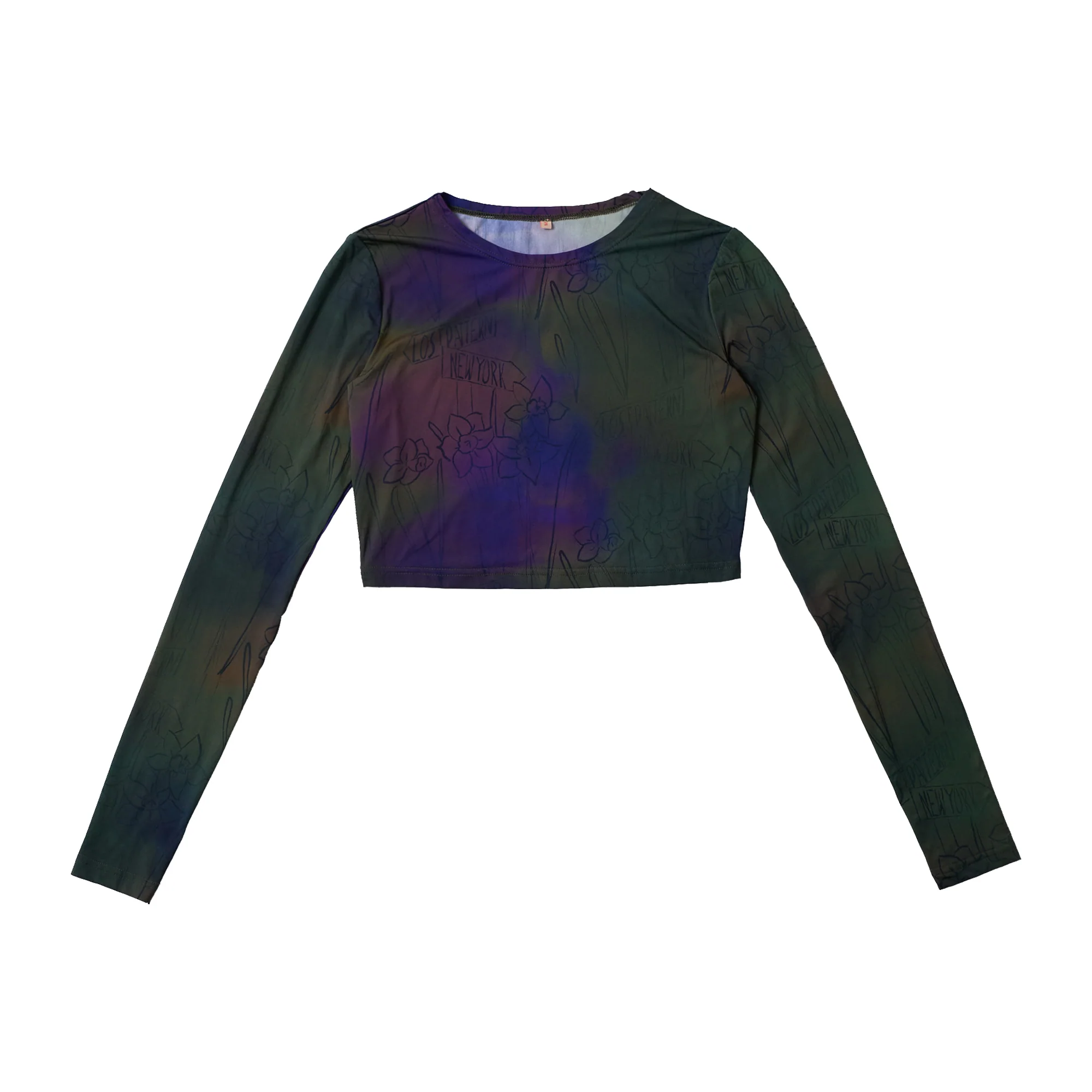 "Brooklyn" Long Sleeve Crop Top - Image 8