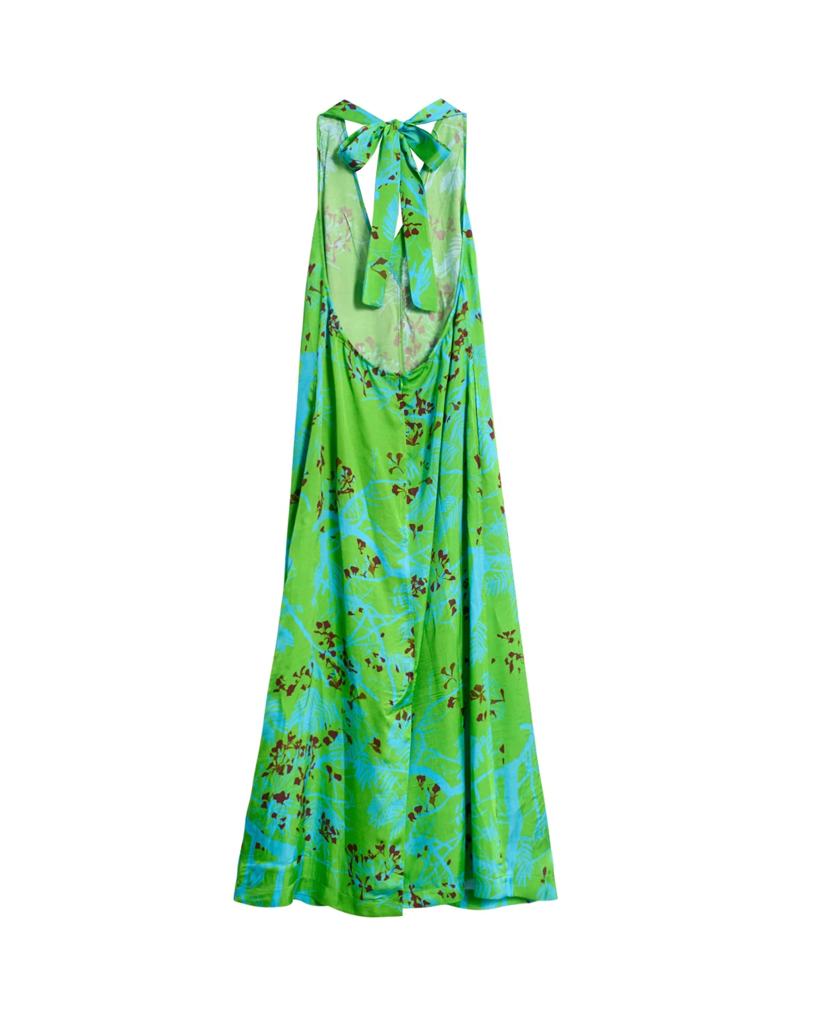 "Coco Dream" Halter Midi Dress - Green - Image 8