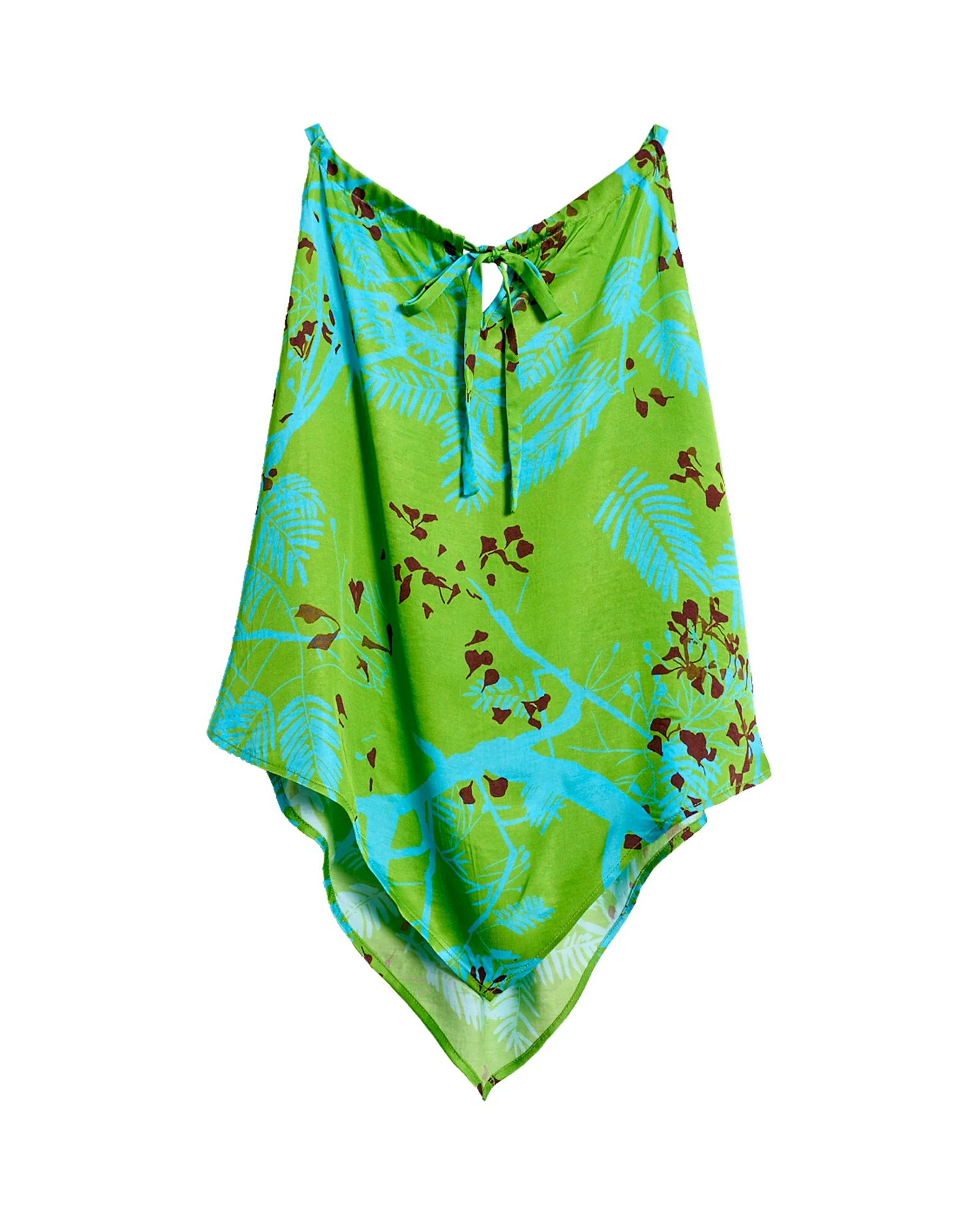 "Coco Dream" Halter Scarf Top - Green - Image 8