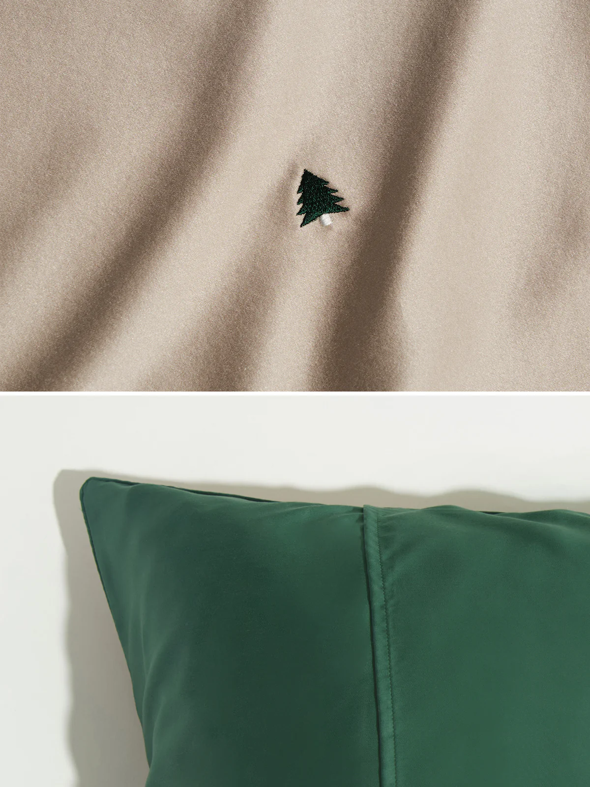 "Evergreen" Silk Pillowcase - Image 6