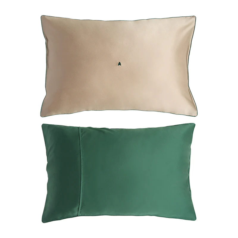 "Evergreen" Silk Pillowcase - Image 7