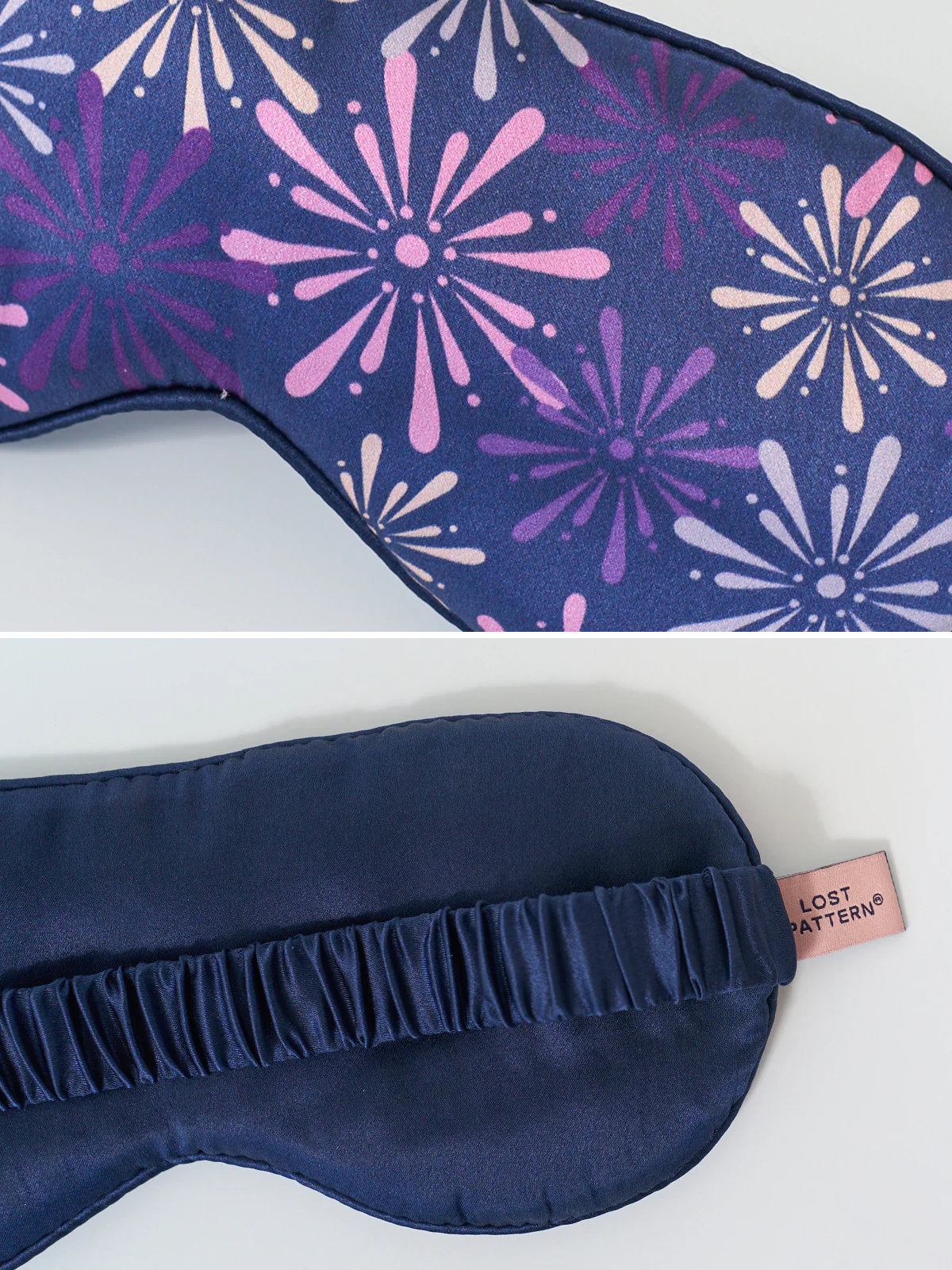 "Fireworks" Silk Sleep Eye Mask - Image 5
