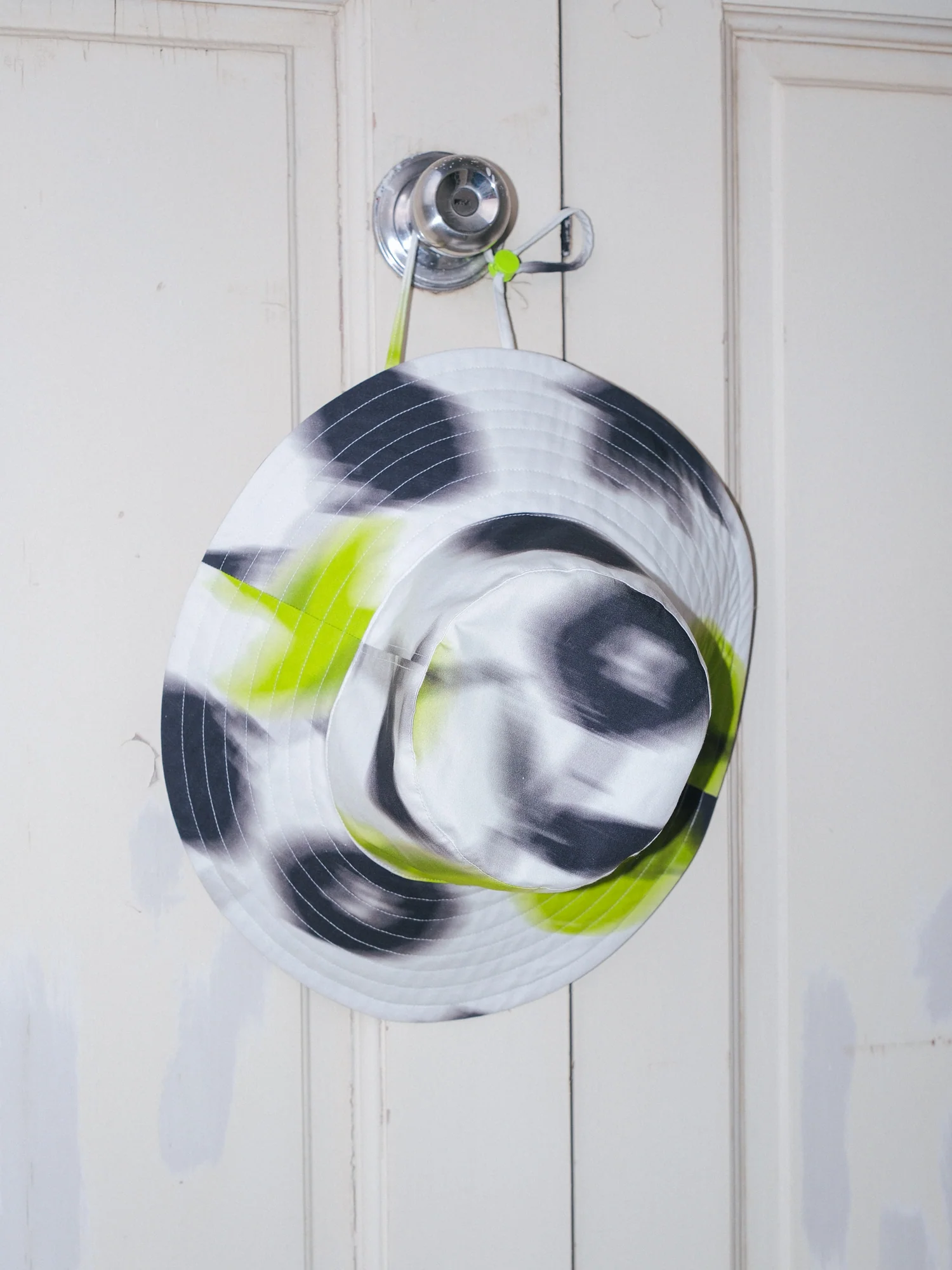 FRIDA x LOST PATTERN "Frida's Dream" Cotton Reversible Sun Hat - Green - Image 5