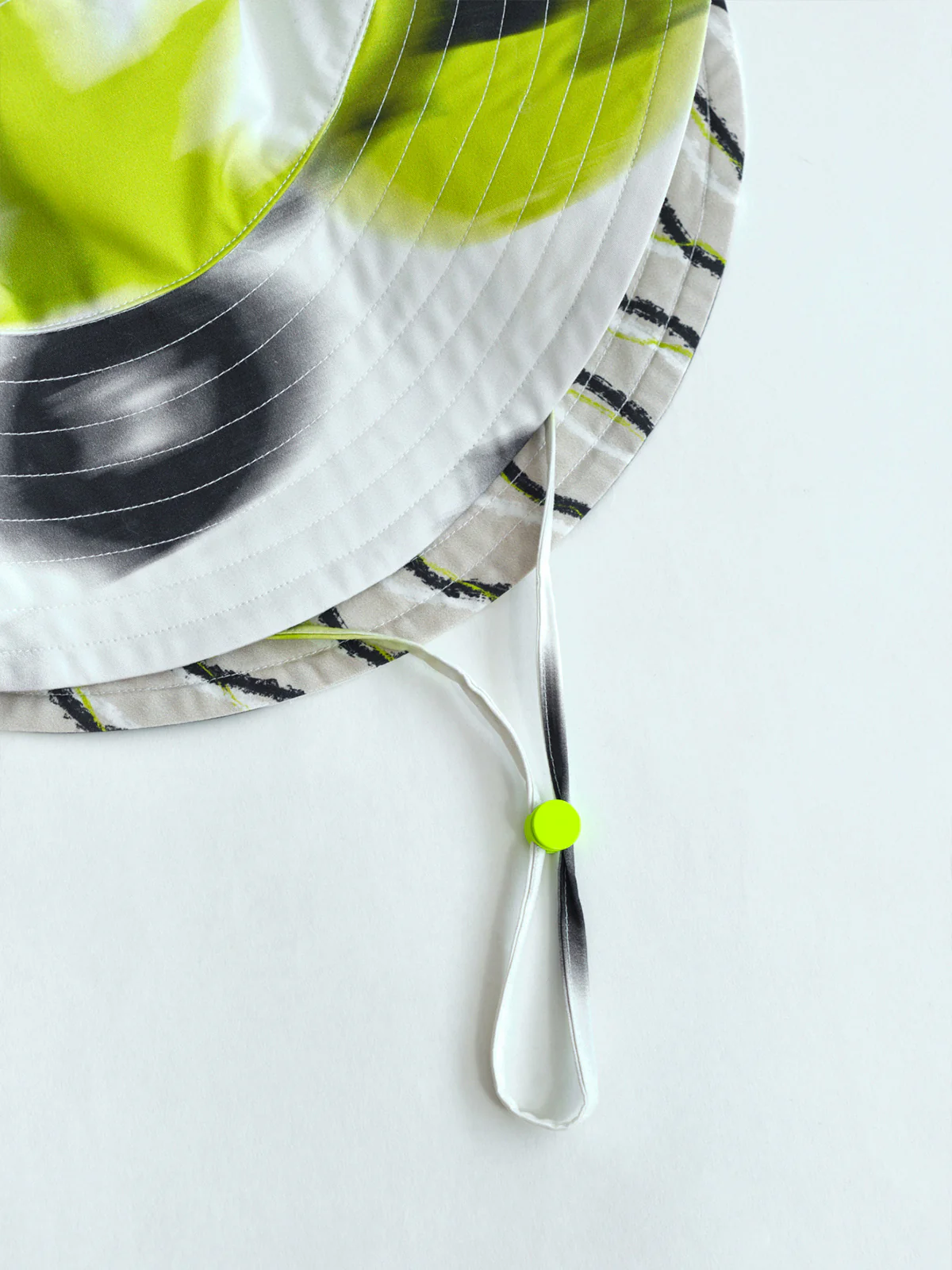 FRIDA x LOST PATTERN "Frida's Dream" Cotton Reversible Sun Hat - Green - Image 8