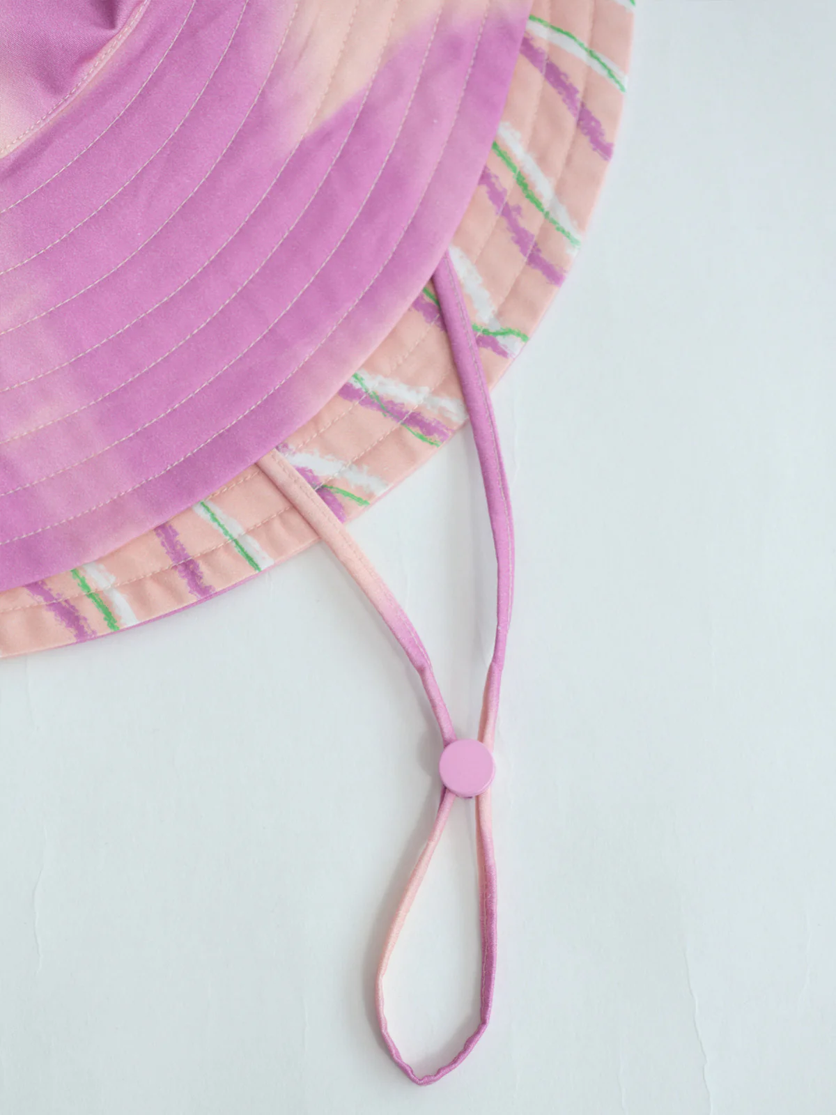 FRIDA x LOST PATTERN "Frida's Dream" Cotton Reversible Sun Hat - Pink - Image 8