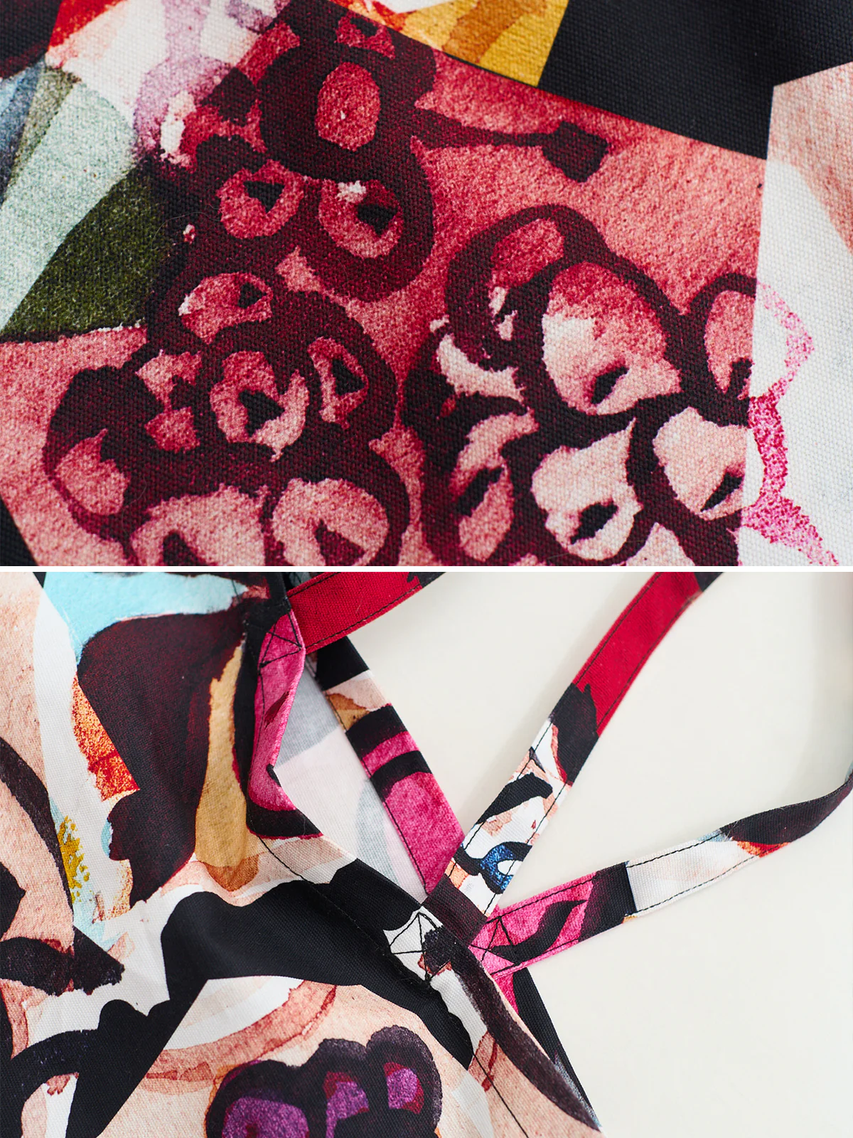 "Lost Cherries" Cotton Tote Bag - Image 8