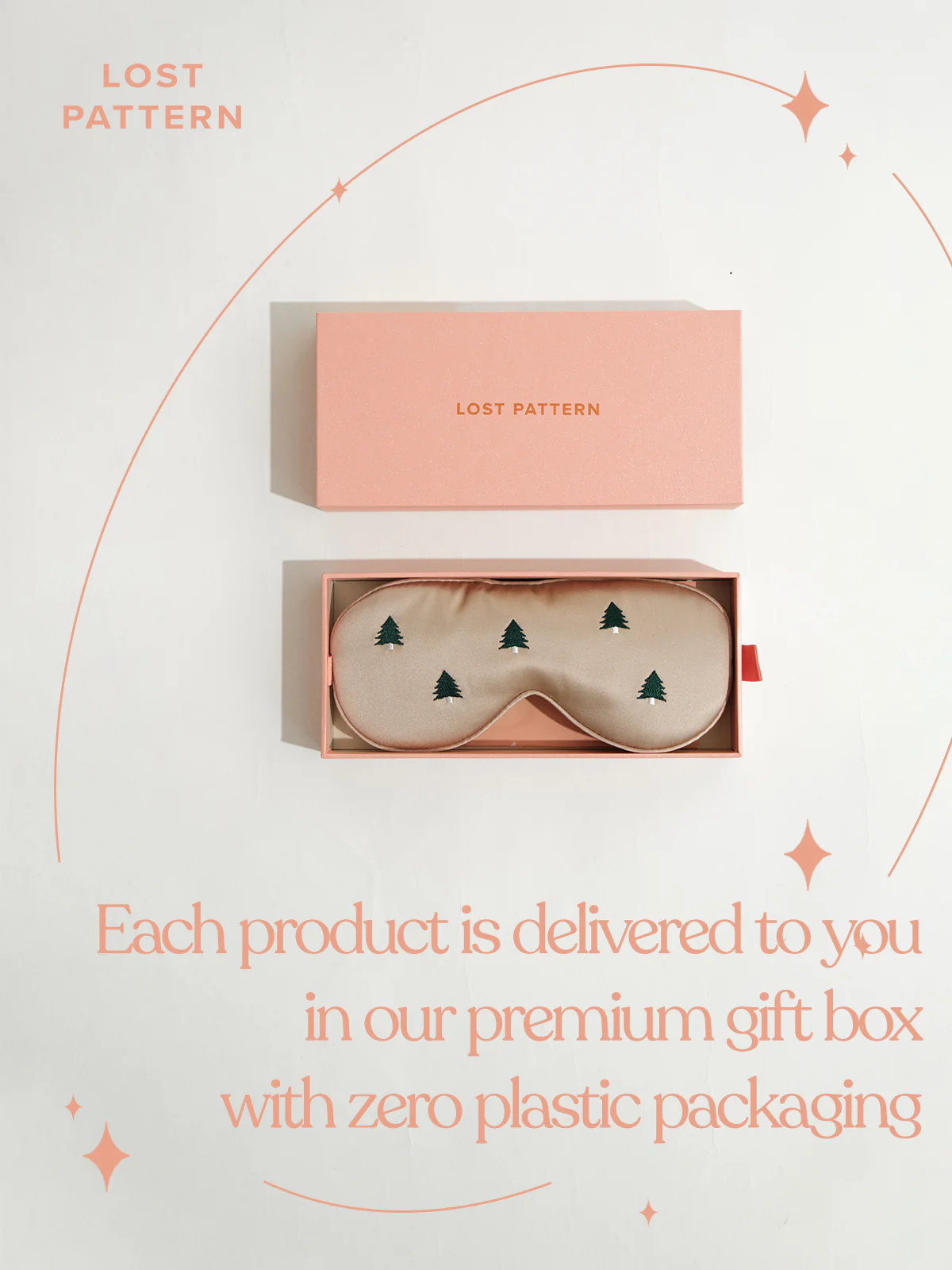 "Lost Cherries" Silk Sleep Eye Mask - Image 6