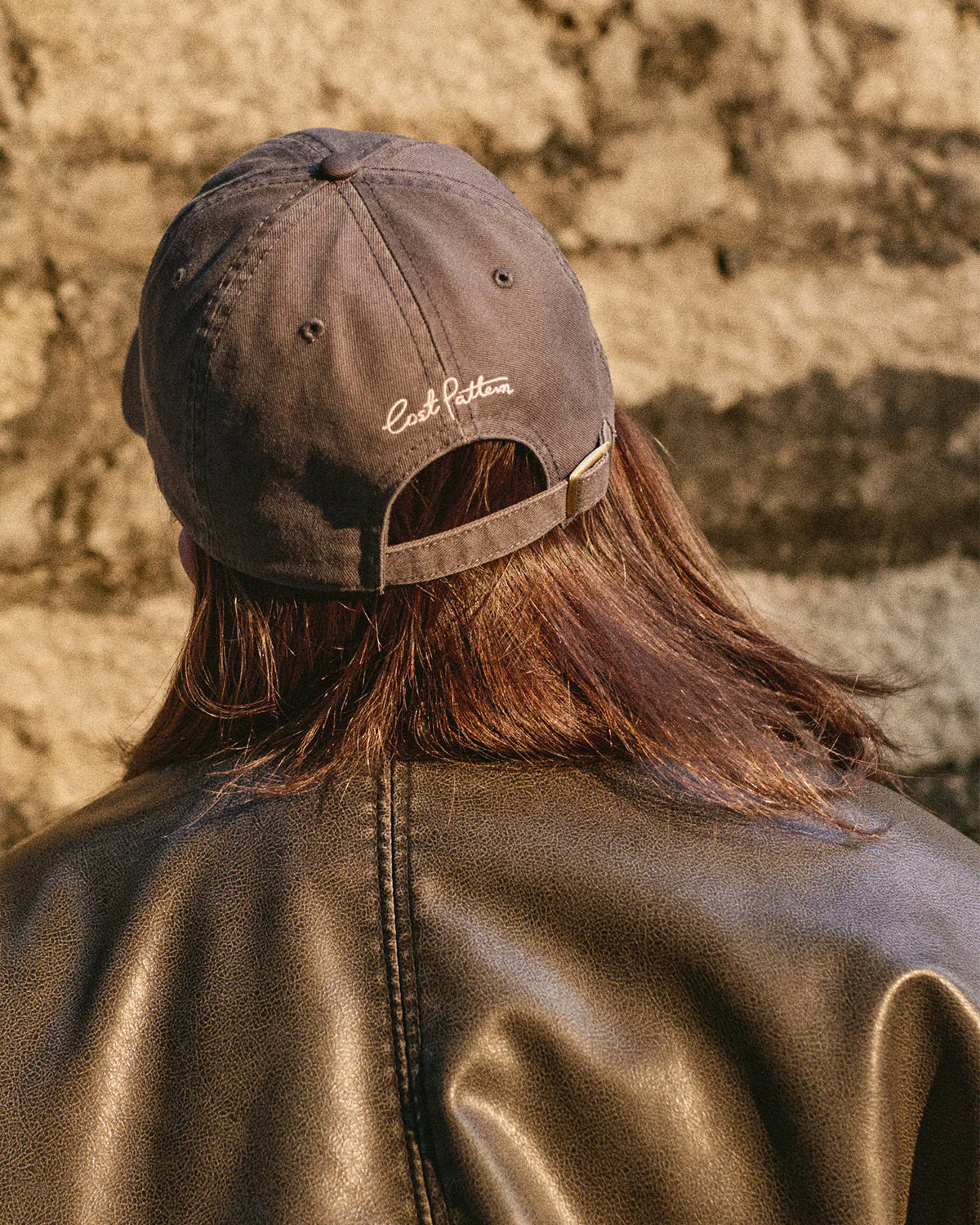 "Pan Pan" Baseball Cap - Deep Grey - Image 5