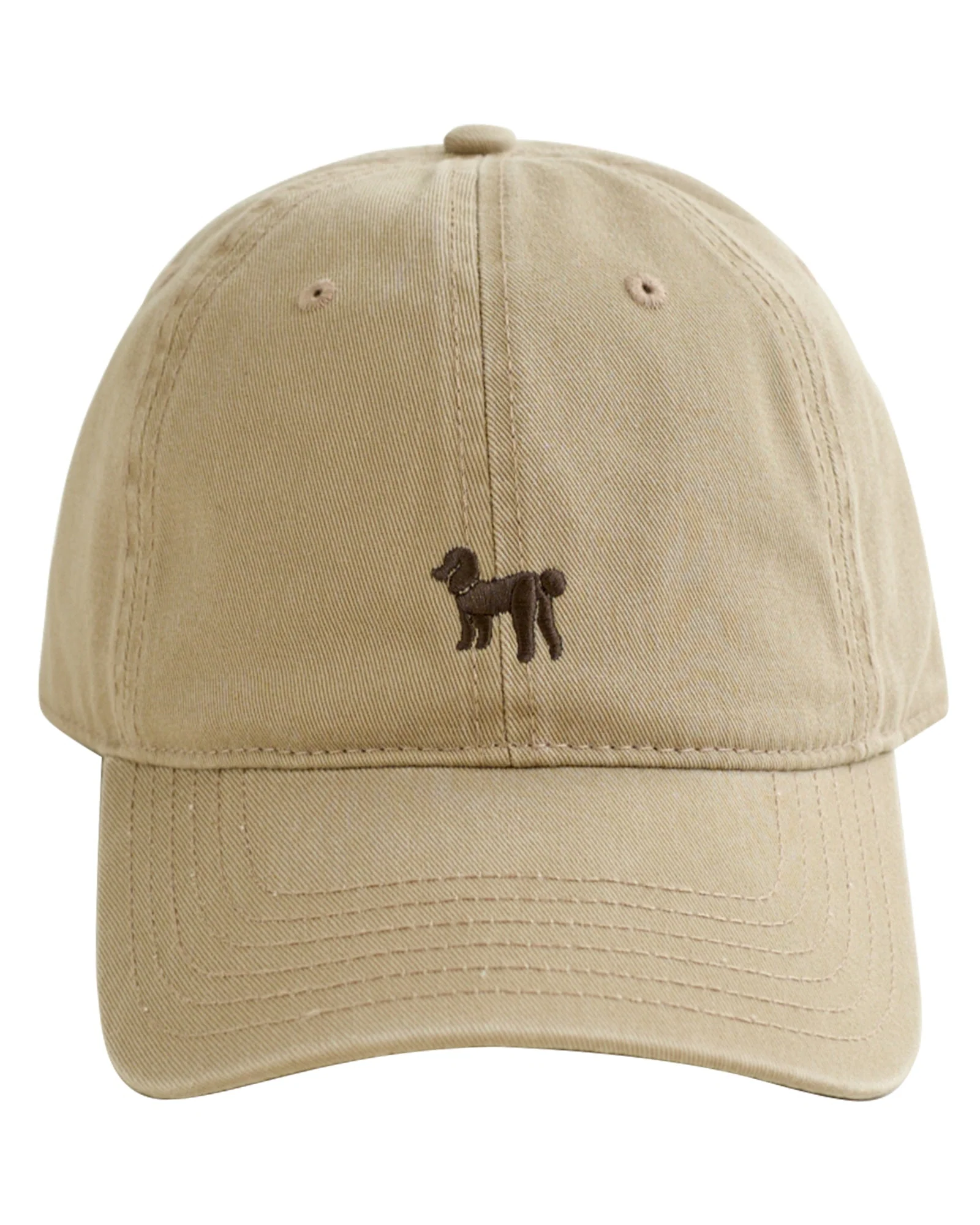 "Pan Pan" Baseball Cap - Light Khaki - Image 6