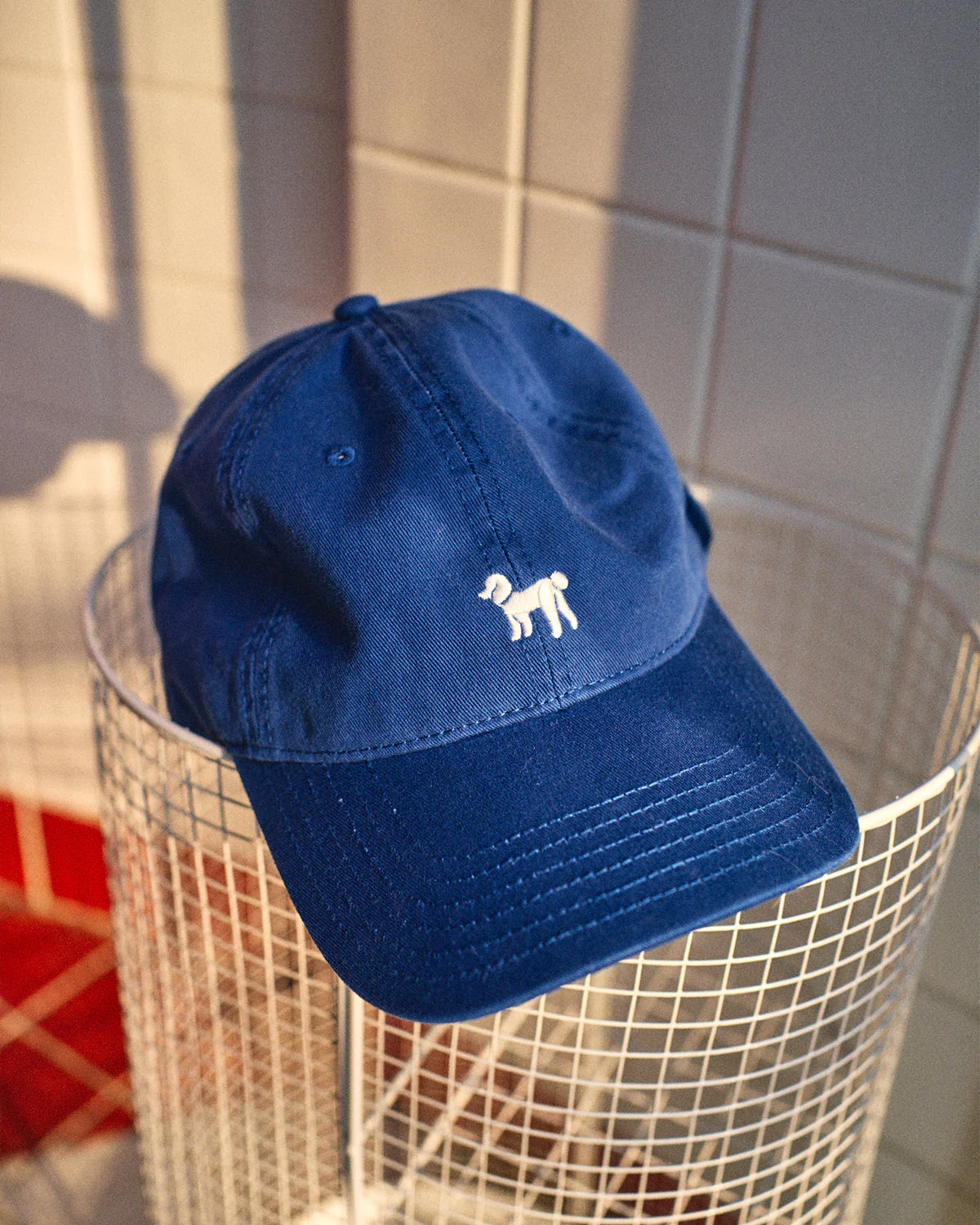 "Pan Pan" Baseball Cap - Royal Blue - Image 3