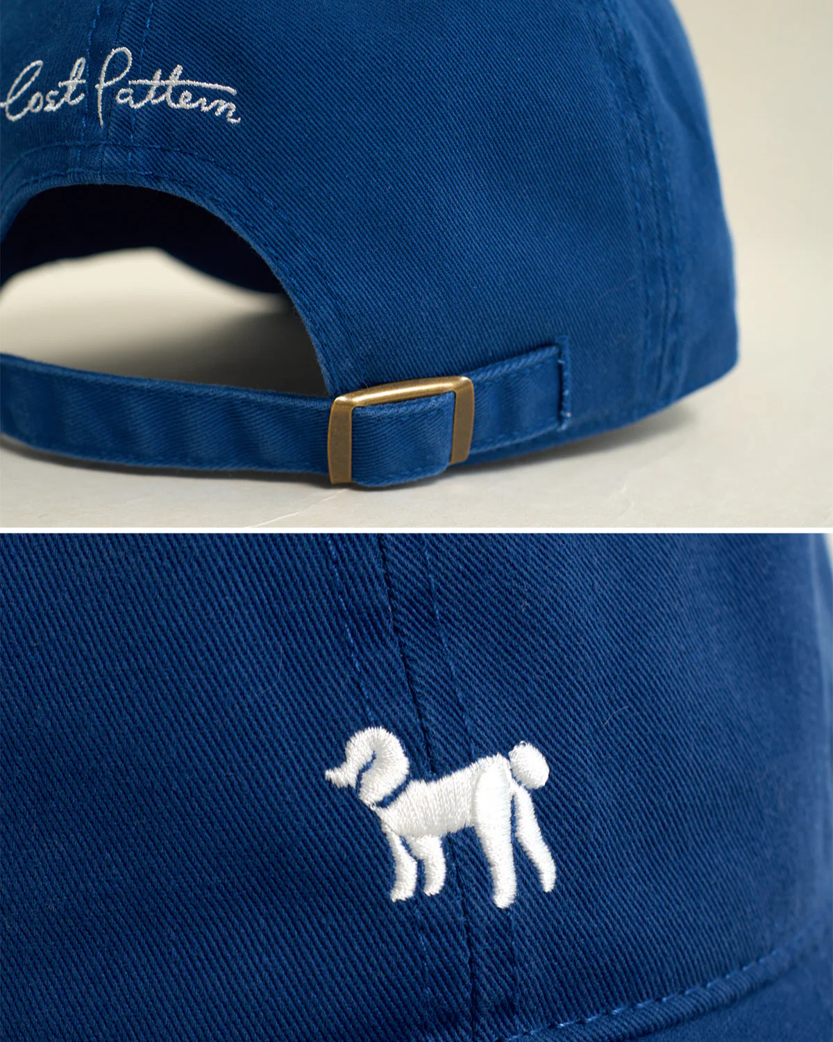 "Pan Pan" Baseball Cap - Royal Blue - Image 8