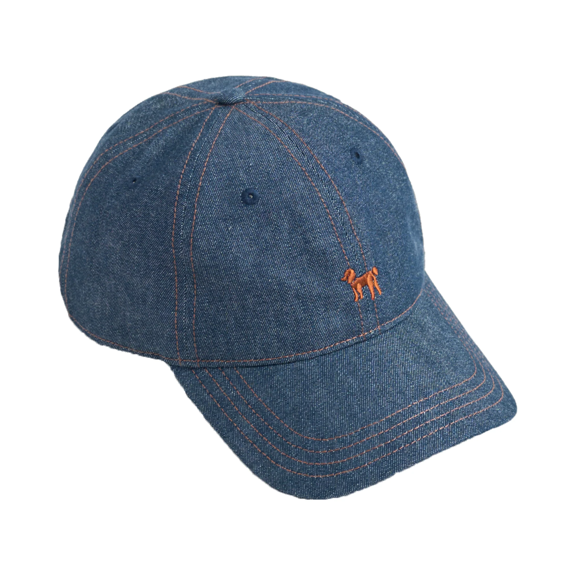 "Pan Pan" Vintage Denim Baseball Cap - Image 6