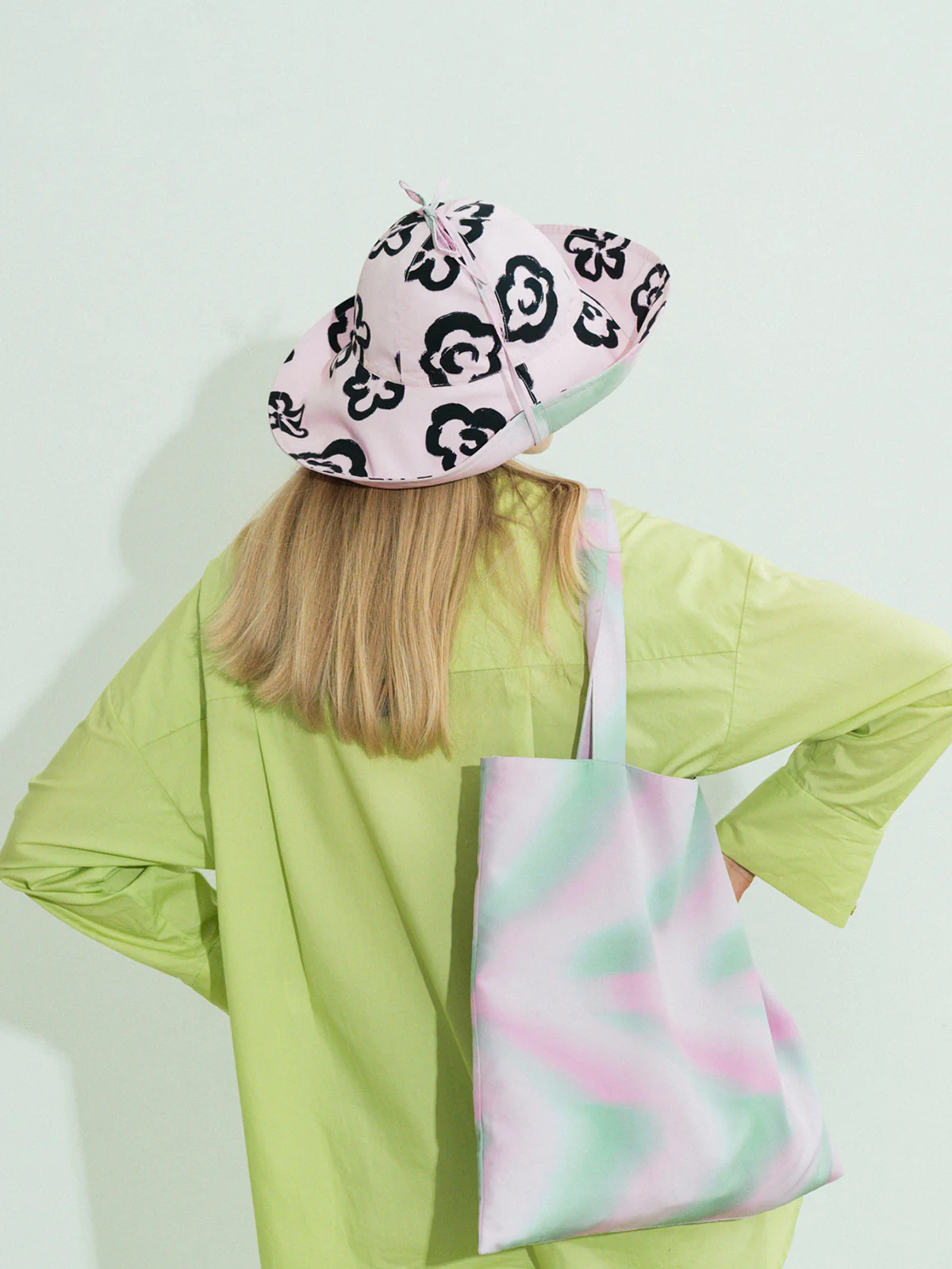 "Day Dream" Reversible Sun Hat - Pink - Image 4