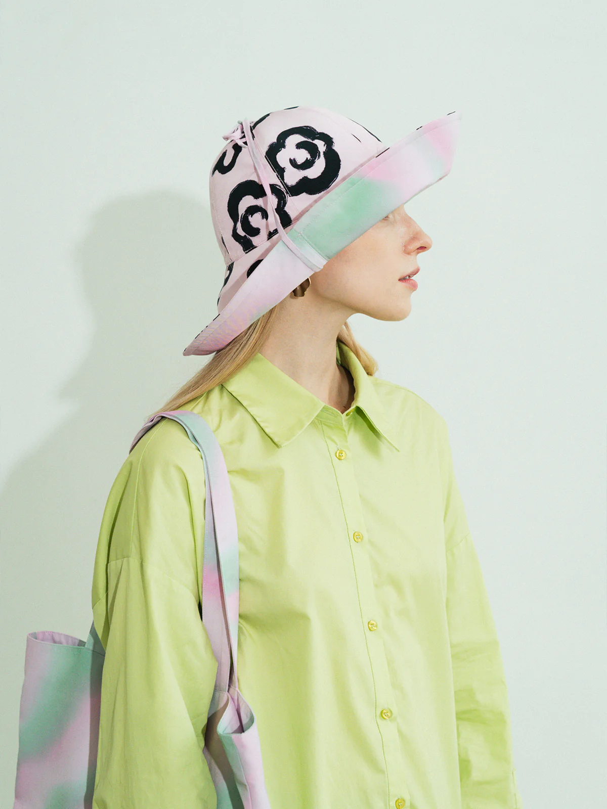"Day Dream" Reversible Sun Hat - Pink - Image 5