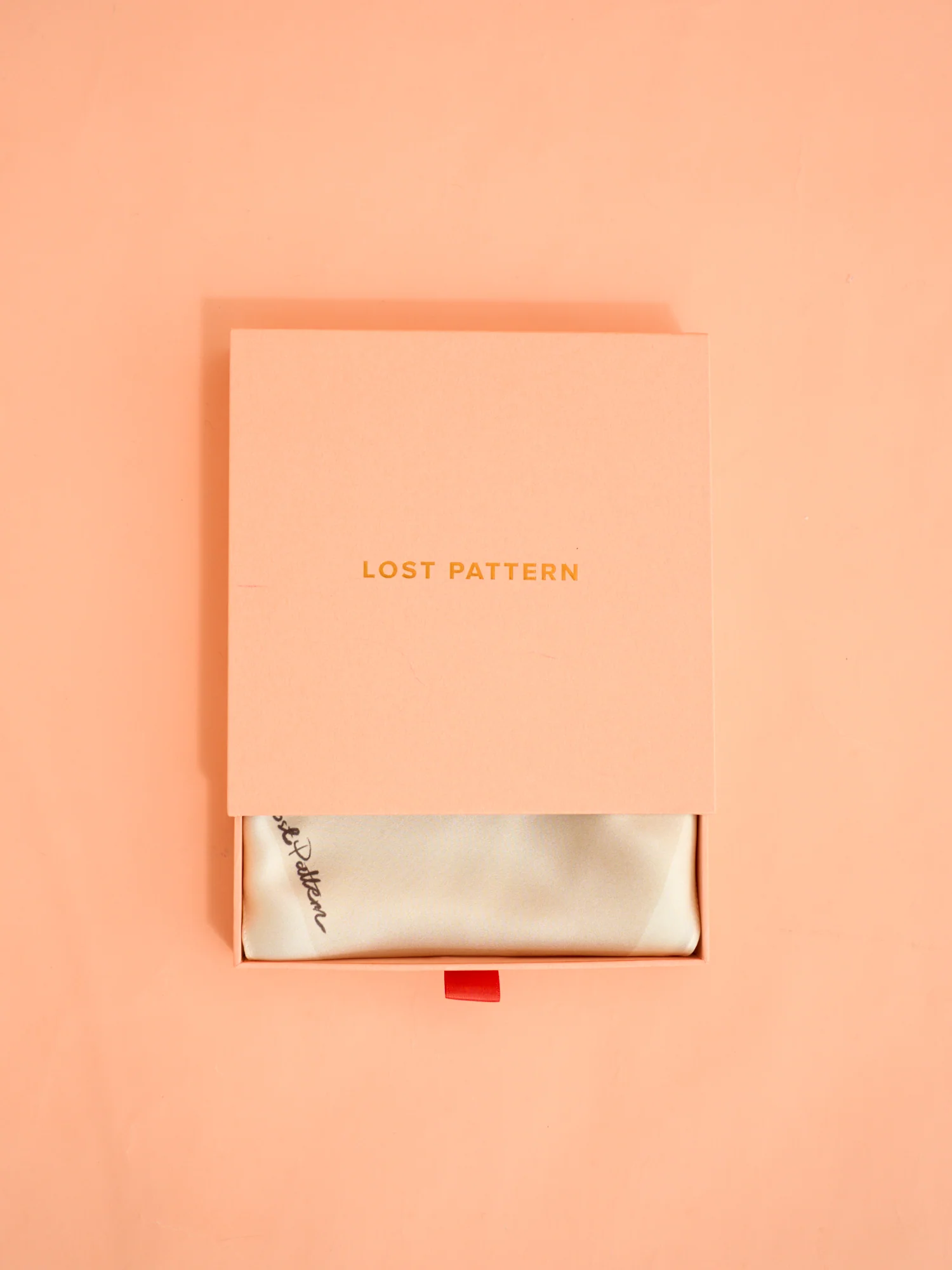 "Satin" Silk Neck Scarf - White - Image 9