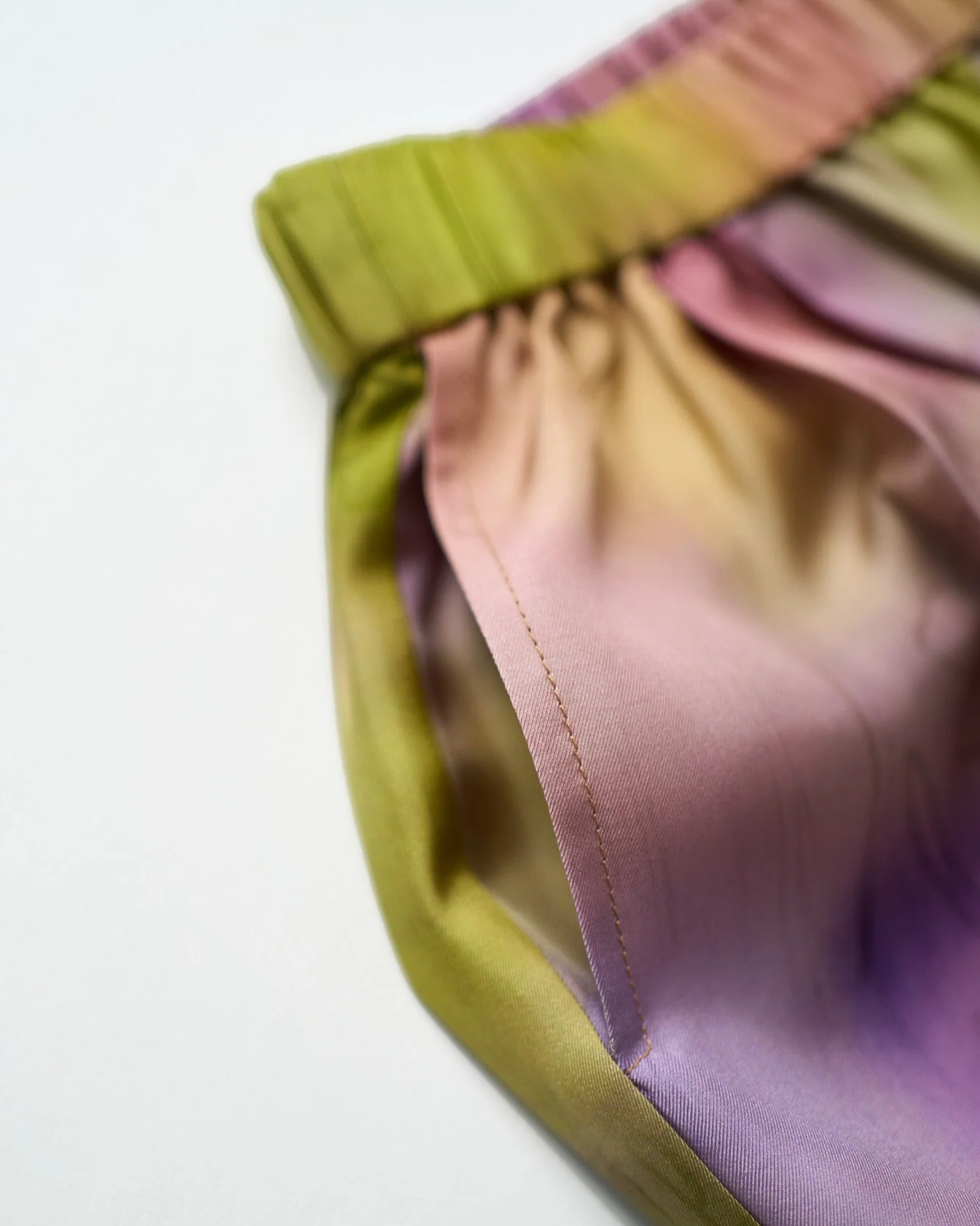 "Brooklyn" Silk Wide Leg Palazzo Pants - Pink - Image 7