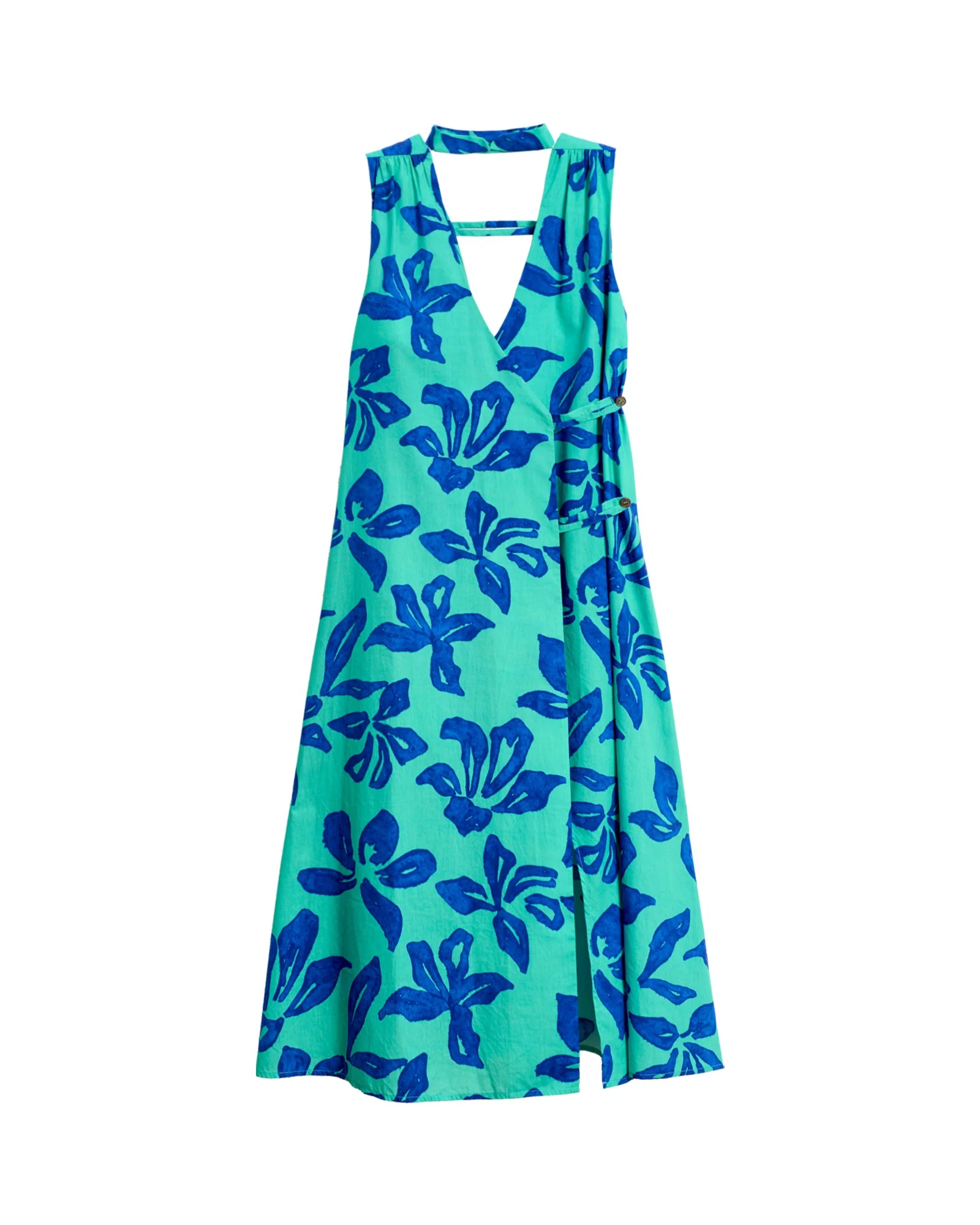 "Tropical Bliss" Maxi Vacation Dress - Image 8